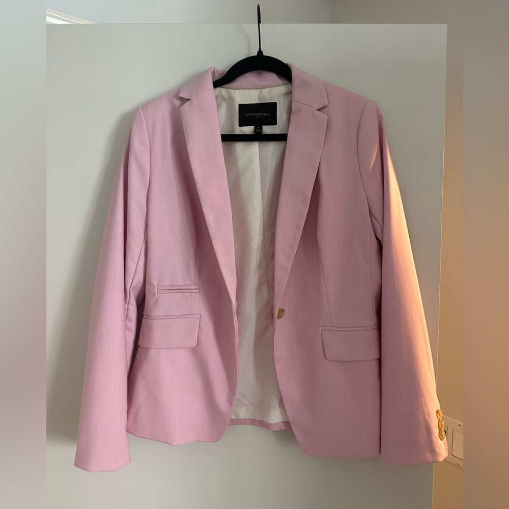 Banana Republic Barbiecore Blazer